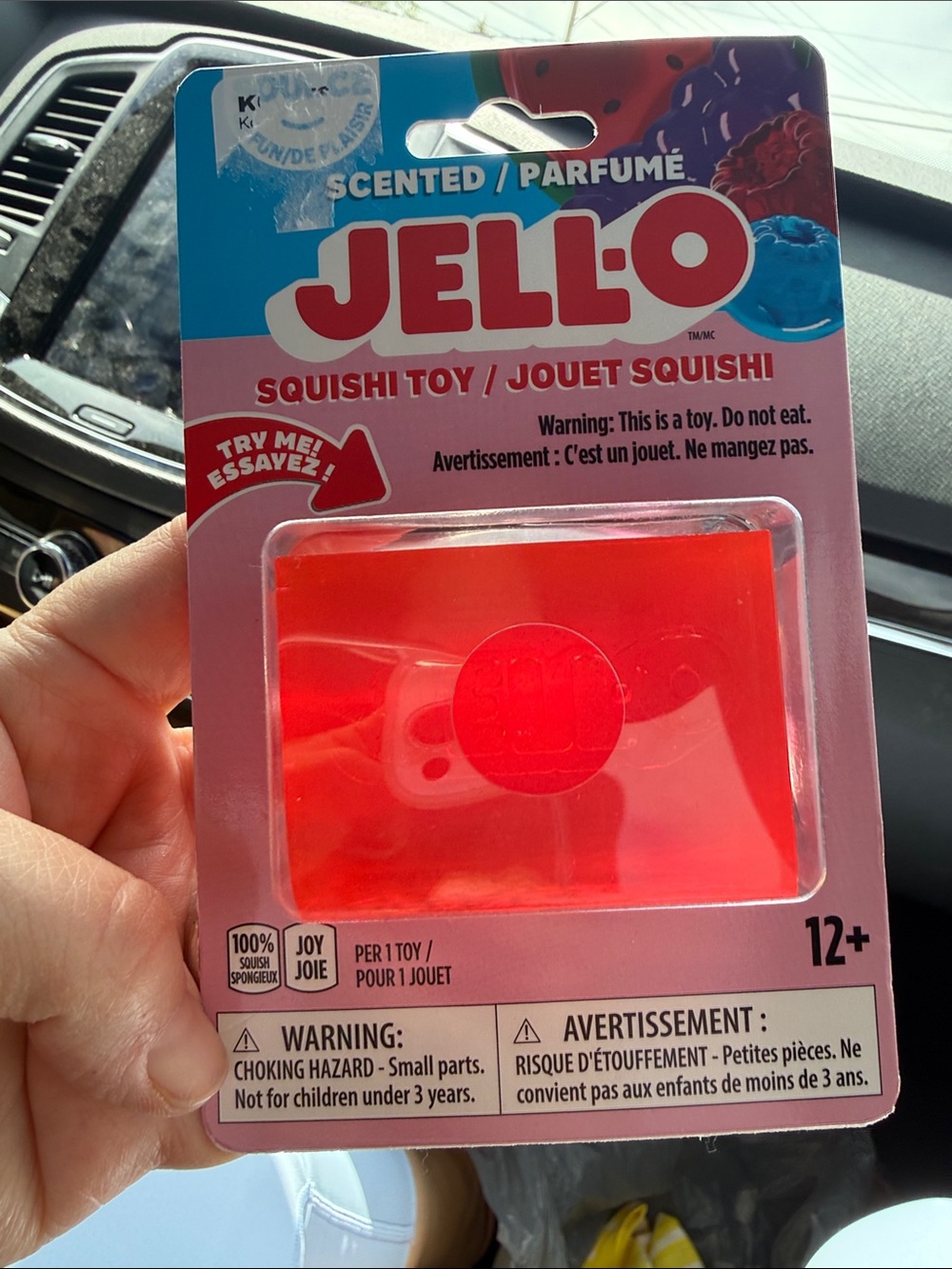 Scented Red Squishi Toy - Kids Puzzle & Play